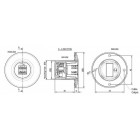 10-30V USB laadija pistik 5V 2A rohelise valgustusega