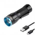 Фонарик ZOOM 110 Micro USB аккумуляторный
