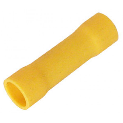 Johdon pää keltainen 6,8 mm:n jatkojohdolle. Myyntipakkaus 100 kpl