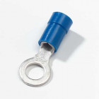 Embout de câble bleu avec trou M 5,3. Paquet de vente 100 pièces