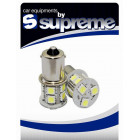 Led-polttimot 24V BAU15s / PY21W 13xSMD-tyypin LEDillä, KELTAINEN