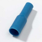 Embout de fil bleu type tube 4 mm. Paquet de vente 100 pièces