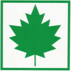 Novice drivers badge ( maple leaf ) STICKER 1pc