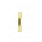Juhtmeotsikud ühendustoru kollane termokahaneva rüüga,2,5-6,0mm 100tk