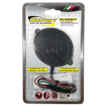 Ahuyentador de roedores Ultrasónico &quot;No-Rodent&quot; 12V, B30067