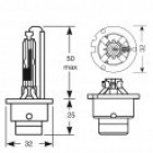 HID bulb D4S 35W 4300K 1pc