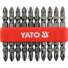 10-piece set of double-sided drill bits