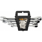 Set of loop wrenches with tirri 4-piece. 10,13,17,19mm key Vorel