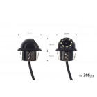 Peruutuskamera HD-305 LED 