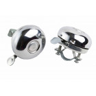 Polkupyörän kello pyöreä metalli 50mm 