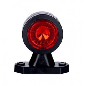 Luz de balizamiento lateral LED rojo/blanco 12/24V, L0018