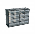 Screw box with drawers 22.1x8.5x15.6 cm