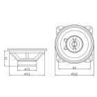 Autokaiuttimet 10cm R100 -BLOW