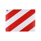 Wide cargo sign aluminum 30×40 cm left side