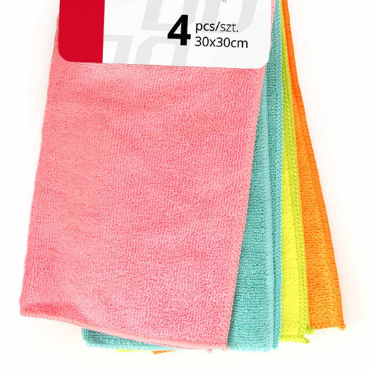 Mikrofiiber lapid 4tk Cwash-02 Amio