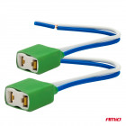 H7 plug ceramic 2 pcs H7 Amio