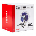 Fan 24V metal +clip Amio