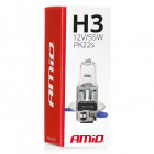12V 55W H3 polttimo Amio