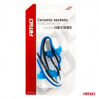 Sockets ceramic HB1/HB5 9004/9007 2 pcs Amio