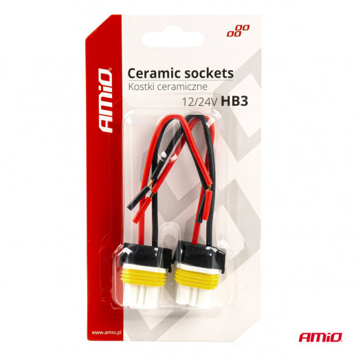 Розетки керамические HB3 9005 2 шт Amio