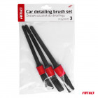 Detailing puhastuspintslite komplekt 3tk Amio