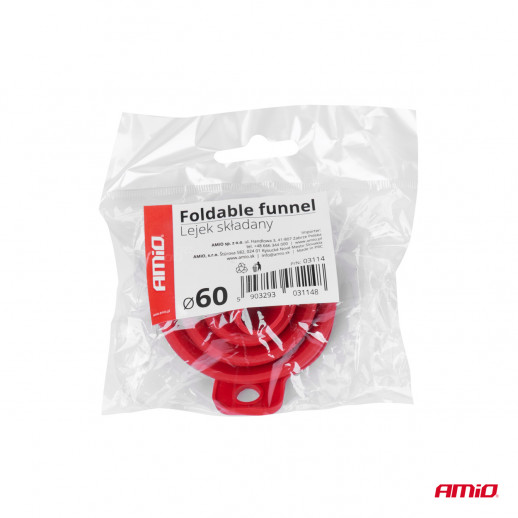 Entonnoir pliable en silicone 60 mm Amio