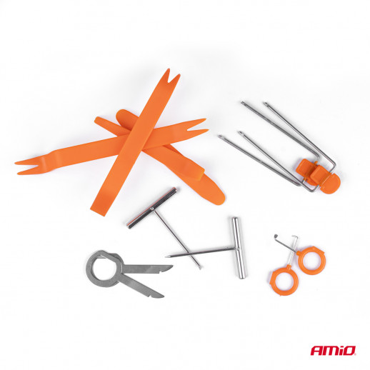 Kit rimozione radio e tappezzeria amio 12 pezzi