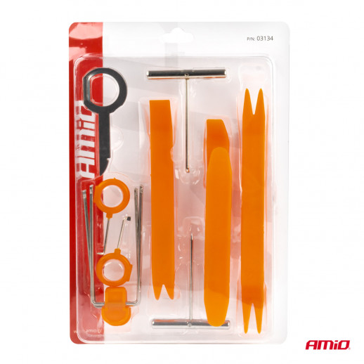 Kit rimozione radio e tappezzeria amio 12 pezzi