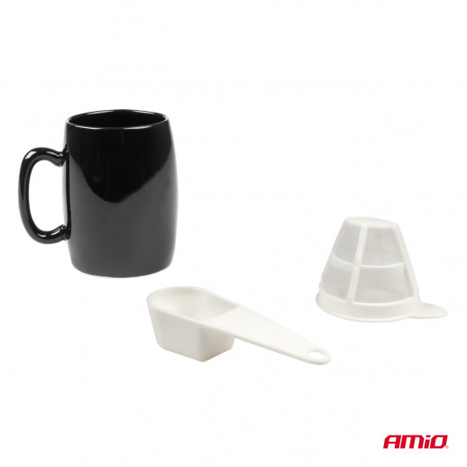 Coffee machine 0.15L 12V 170W Amio