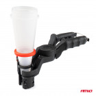 Entonnoir dhuile moteur avec support 125mm Amio