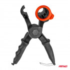 Entonnoir dhuile moteur avec support 125mm Amio