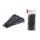 Cable ties 3.6 x 150 100 pcs black Amio