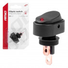 Soikea kytkin punaisella valolla 12/24V 30A Amio