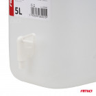 Bidon deau avec robinet 5L Amio