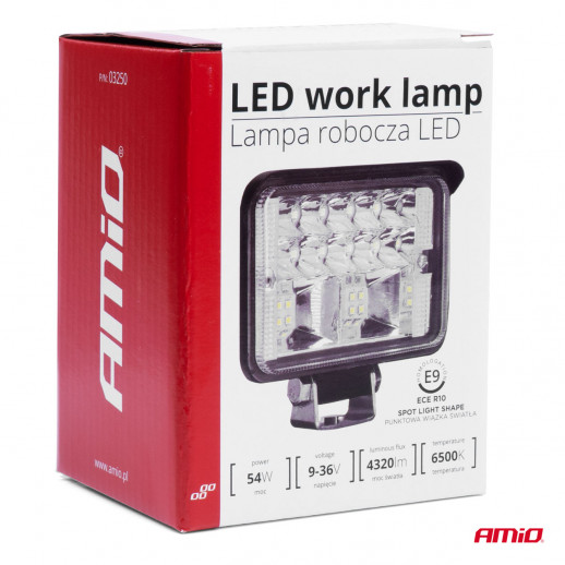 Työvalo AWL39 18 LED SPOT 9-36V Amio