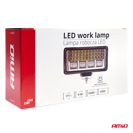 Työvalo 57LED SPOT 9-36V AWL42 Amio
