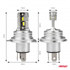 Led ajovalojen polttimot H4 H-mini AMiO
