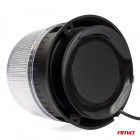 Vilkur 24LED 12/24V valge klaasiga magnetiga Amio