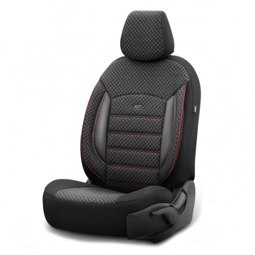 Istuinpäälliset OTOM SPORT PLUS 102 punaisella raidalla