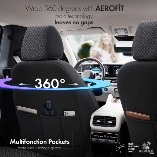 Istuinpäälliset OTOM SPORT PLUS 102 punaisella raidalla