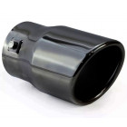 Punta silenciador cromo oscuro inoxidable MT 007BC Amio