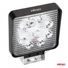 Työvalo neliö AWL07 9 LED FLOOD 9-36V Amio