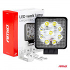 Työvalo neliö AWL07 9 LED FLOOD 9-36V Amio
