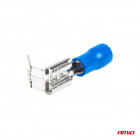Connecteur de fil bleu femelle + mâle 7,4/6,3mm 1,5-2,5mm2 15A 10 pcs Amio
