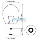 12V 50W BA20s