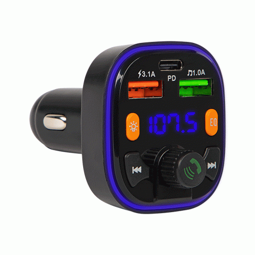 FM-lähetin Bluetooth 5.0+QC3.0 +PD 20W BLOW