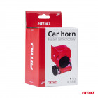 Сигнал красный 12В 118дБ с реле CHR-07 Amio