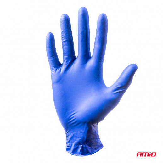 Darbinės pirštinės Nitrylex Basic dydis M 100 vnt