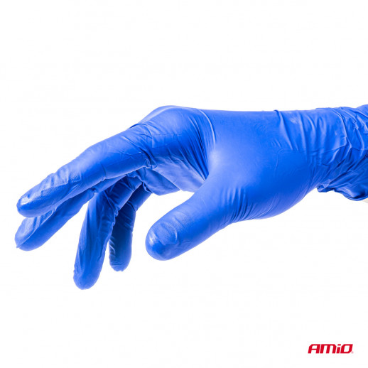 Darbinės pirštinės Nitrylex Basic dydis M 100 vnt