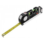 Laser ruler, level, measuring tape